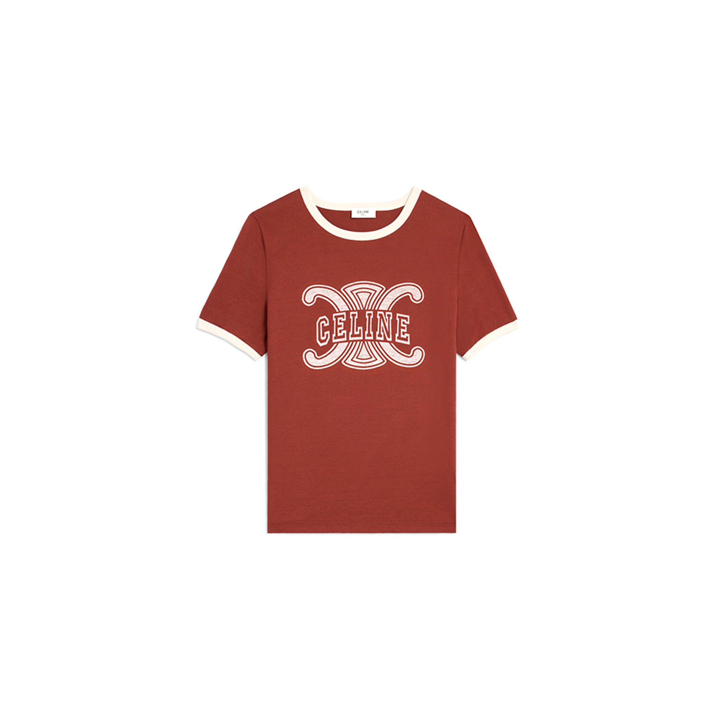 Ce1i*e 70''s t-shirt in cotton jersey rx0ch671q.gae1